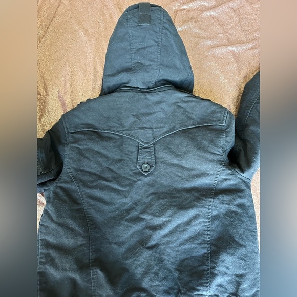 Monarchy Full Zip Jacket Large Black Long Sleeve Slim Fit Mens, Heavy, Preppy - Picture 9 of 13